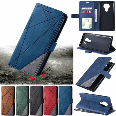 Splice Wallet Leather Flip Cover Case For Nokia 5.3 3.4 2.4 7.3 7.2 6.2 2.3 5.4