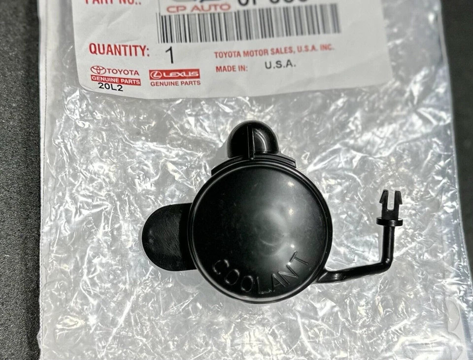 01 - 22 丰田 TACOMA Radiator 冷却器 储油罐盖 原始设备制造商 全新 — 第 2/4 张图片