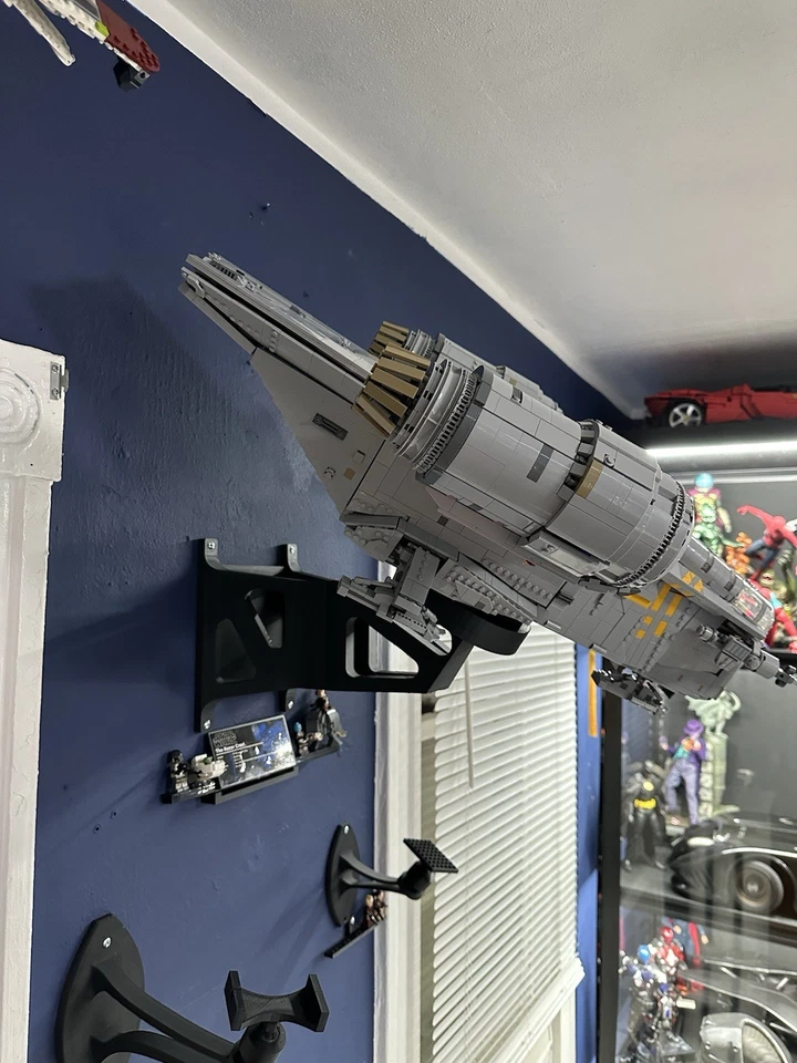 Expositor de montaje en pared para Lego Star Wars UCS Razor Crest Foto 3 de 4