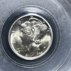 1945-S Mercury Silver Dime MS66 PCGS Silver **Blast White**
