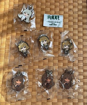 NIKKE Capsule Rubber Wrap vol.2 Anis Blanc Noir  Set of 7  Rare