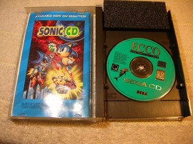 ecco the dolphin tdes of time sega cd cib