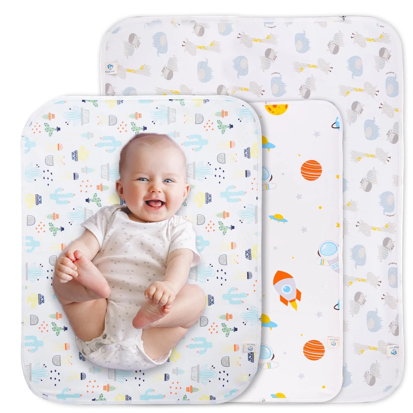 Baby Portable Changing Pad Changing Table Pads Diaper Changing mat Liners 1 L...
Opens in a new wind