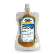 Instant Baby Brine Shrimp Fish Food - No Hatch High 2 Fl Oz Pack of 1