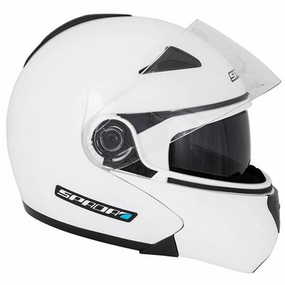 Spada Reveal White Klapphelm Motorradhelm - S/M