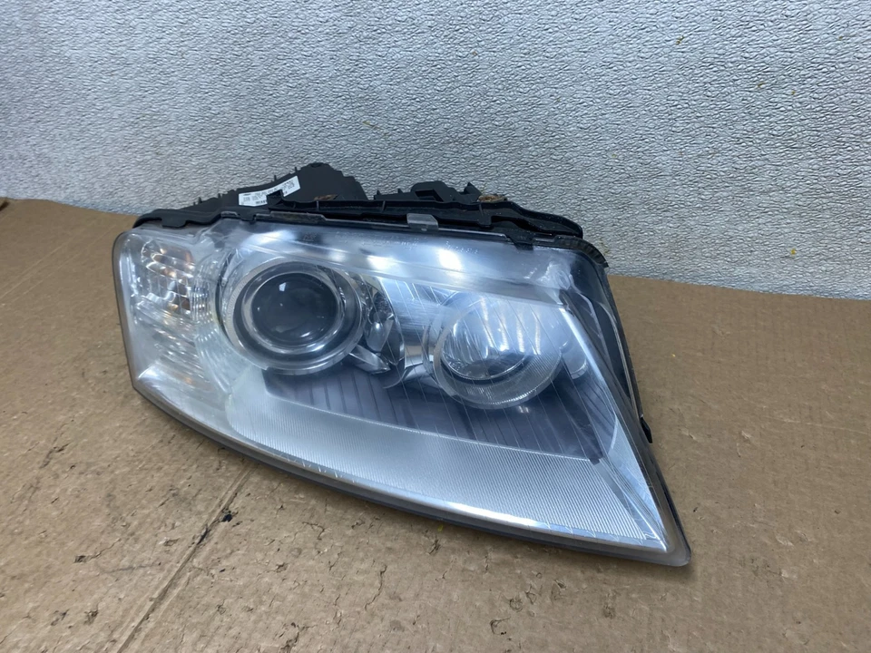 2006 - 2010 Audi A8 Right Passenger RH Headlight AFS Xenon HID OEM V3065 DW - Image 2 of 4