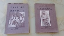 2 libri LA SARDEGNA Vuillier + PASTORI E BANDITI Domenech 1930
