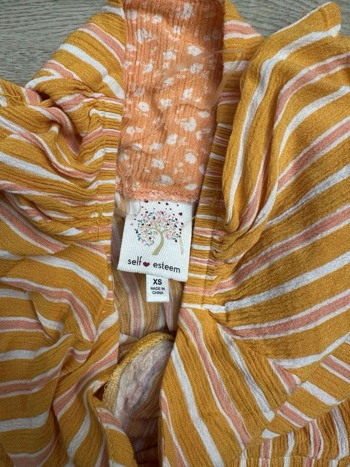 Girls Self Esteem Short Sleeve Romper Jumper - Girls Size XS (5-6 Years Old) - Image 3 of 3