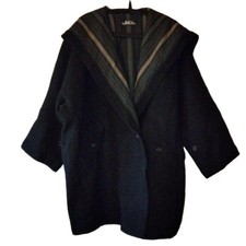 Issey Miyake 90s Permanente Coat Haori Black Lining Japan Rare