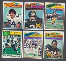 1977 Topps Football Singles ( You Pick ) # 260 - 475