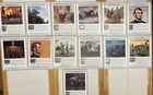13 Panels CIVIL WAR STAMP COLLECTION: STAMP & PICURE- ARTWORK BY MORT KUNSTLER