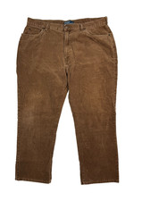 Polo Ralph Lauren Mens Pants Brown Size 40x30 Corduroy 100 Cotton VTG
