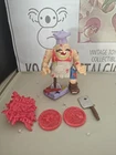 Vintage TMNT Ninja Turtles Figure Pizza Face 1990 Complete