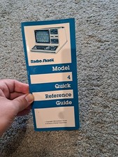 Radio Shack Model 4 Quick Reference Guide 198...
