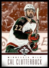 2012-13 Panini Limited Cal Clutterbuck 021/299 Minnesota Wild #64