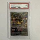 Pokémon TCG Pikachu 173/165 Scarlet & Violet 151 Illustration Rare Holo PSA 9