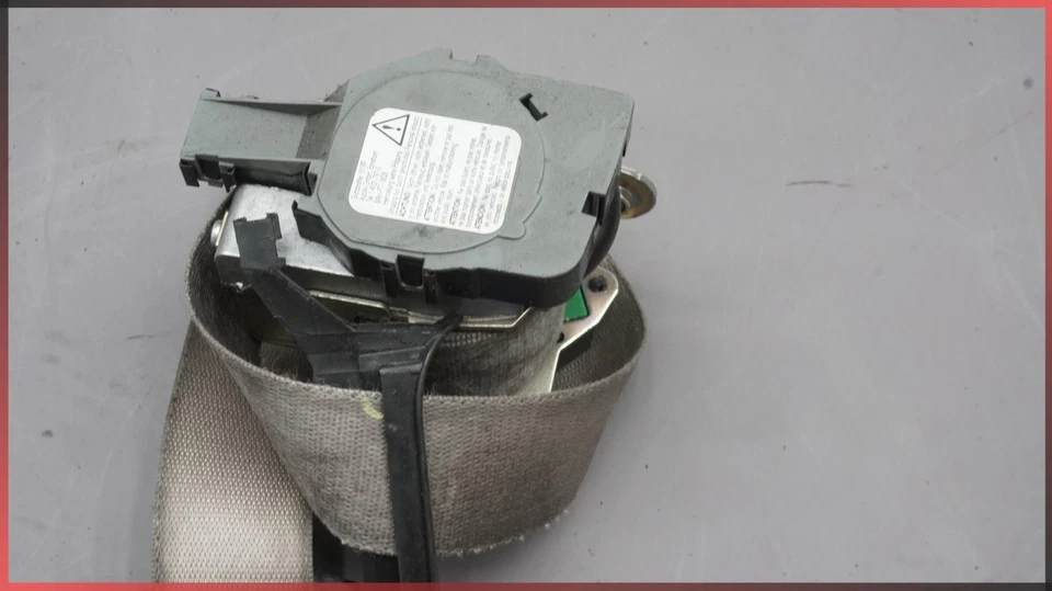 Cinturón de seguridad delantero izquierdo del lado del conductor 98-03 mercedes w208 clk430 clk55 fabricante de equipos originales Foto 3 de 4