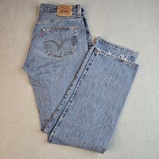 Levi's 501 Original Straight Fit, W36 L36 Button Fly