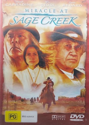 MIRACLE AT SAGE CREEK David Carradine Wes Studi Michael Parks - DVD New