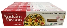 Andean Dream Gluten Free Spaghetti Pasta – 8oz (12 Pack) EXP 05-01-2027 or Later