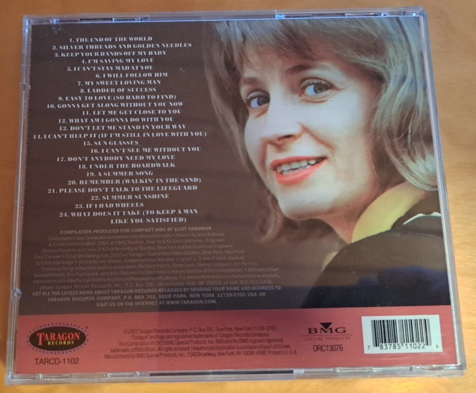 Skeeter Davis: The Pop Hits Collection # 24 Hits # NEUWERTIG - Bild 2 von 2