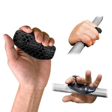 Weight Lifting Grips for Men  Women, Non-Slip Rubber Gym Grips for Hand Prot...