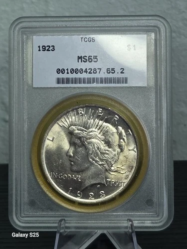 1923 Peace Silver Dollar MS65