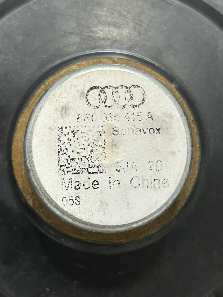 Altavoz de puerta de rango medio delantero izquierdo AUDI Q3 Q5 2013-2018 OEM 8R0035415A Foto 4 de 4