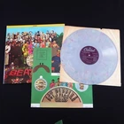 Beatles -Sgt. Peppers -Canadian Marble Splash LP w/Insert SEAV-11840 Canada NM