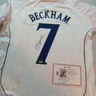 David Beckham Signed Autographed England Soccer Jersey Shirt With COA