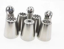 8PCS Russian Piping Tips Baking Supplies Set cake Decorating Tool Cake Supplies 