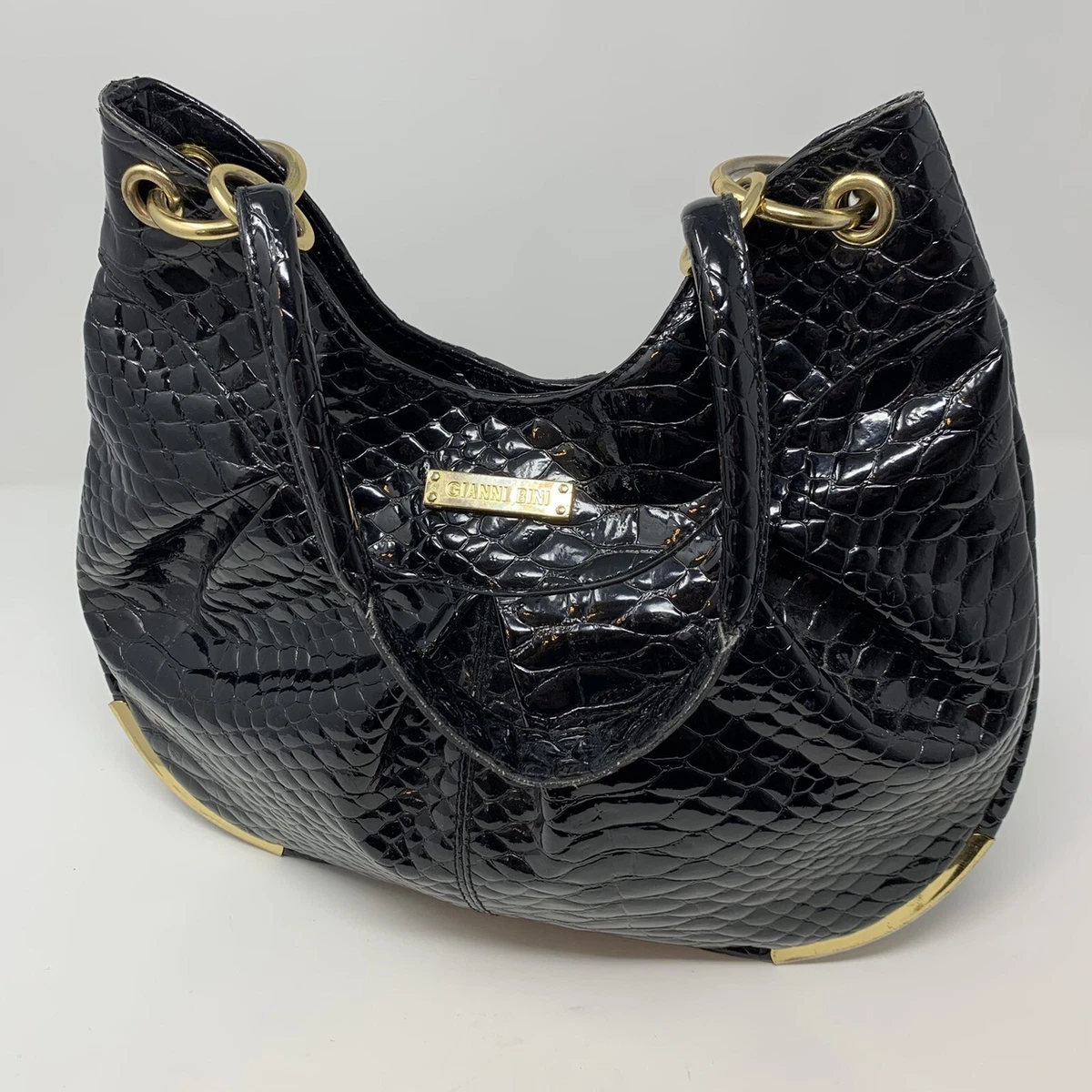Gianni bini black purse sales