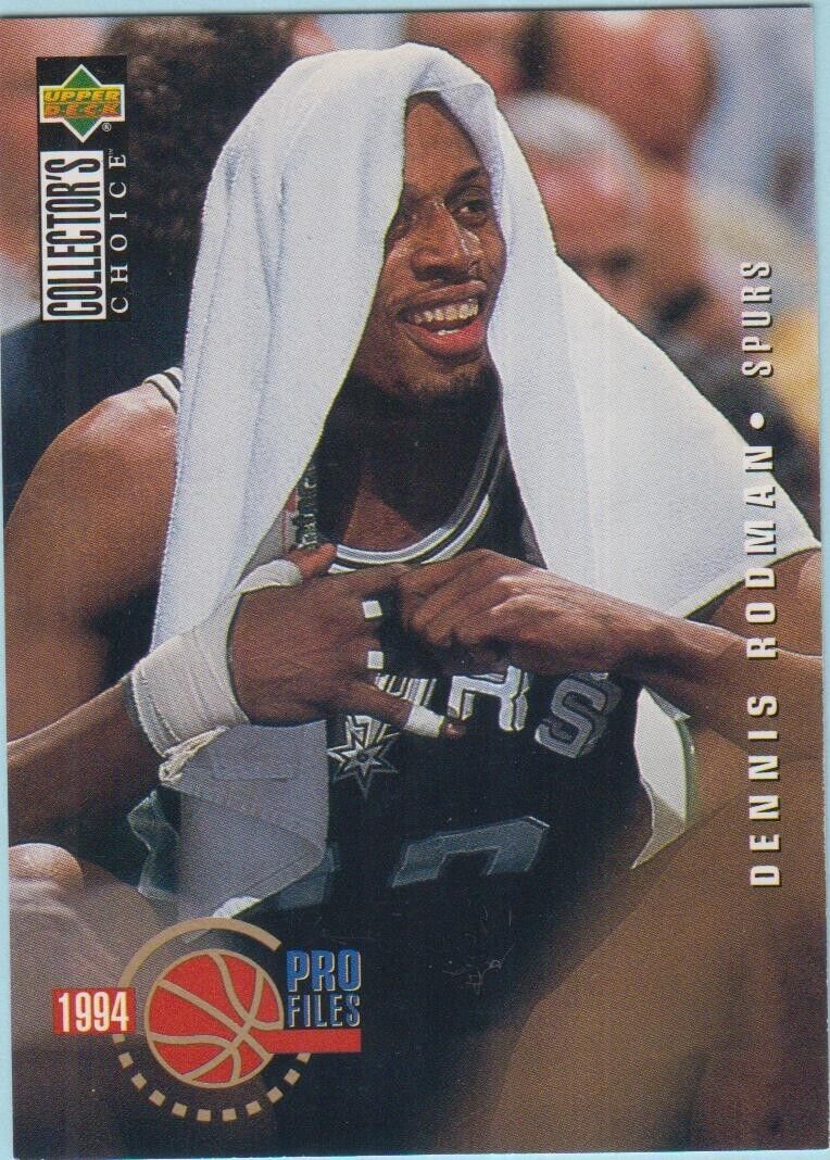 RODMAN Dennis Bulls Spurs 202 Basketball Card NBA Deck Fleer Panini