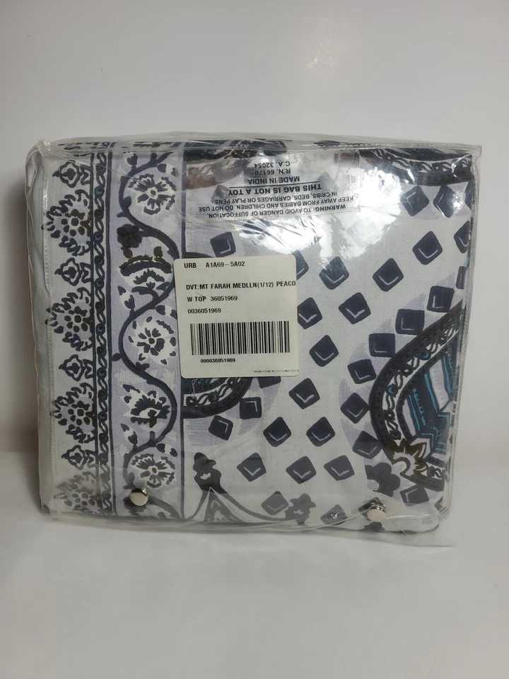 Capa de Edredom Urban Outfitters Magical Thinking APENAS Twin/XL Medalhão Boho NOVA - Imagem 4 de 4