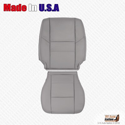 2000 2001 2002 2003 2004 For Toyota Tundra Driver Bottom-Top Leather Cover Gray