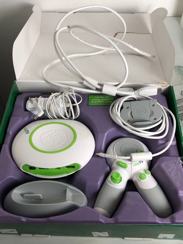 Leapfrog LeapTv console w/ 6 games Spiderman Paw Patrol Disney Pixar Pals Tested - Picture 2 of 8