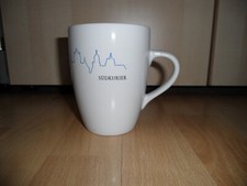 Tasse, Kaffeetasse mit Webeaufschrift "Südkurier"