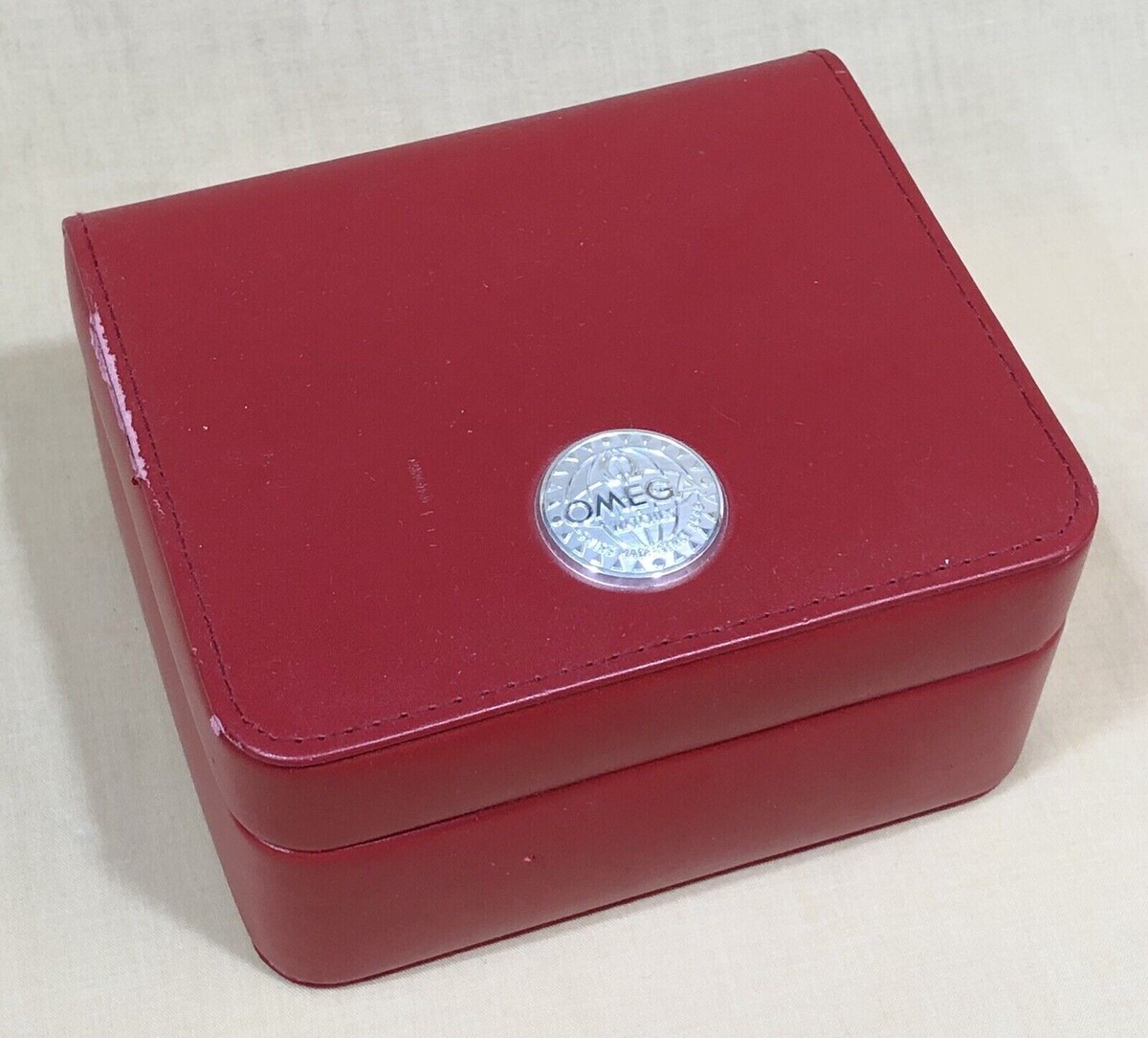 OMEGA レザー ボックス 赤 Vintage Omega Box – Italian Box Trading