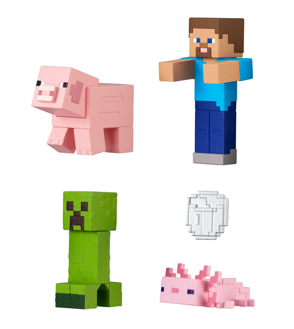 Easy Pop-up Minecraft Creeper and Pig Craft for kids