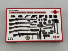 Wwi British Infantry Weapon And Equipment 1:35 35683 Modeling
