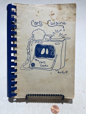Carti Cuisine By Corti Cooks Spiral Bound Cookbook