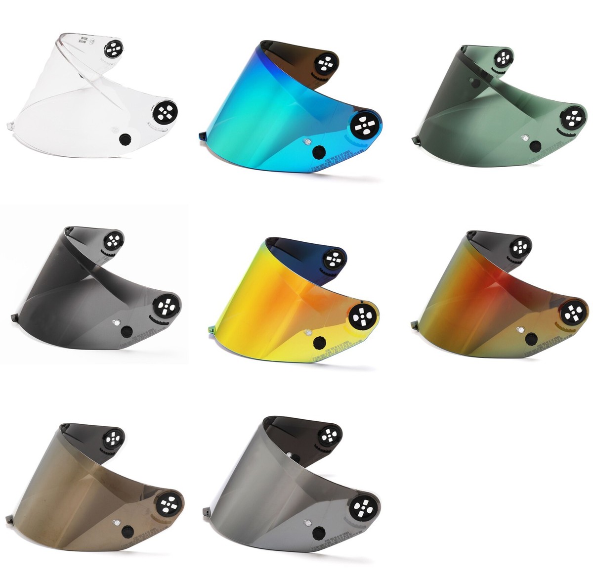 Nolan X804 RS Black/Clear/Silver/Blue/Orange/Red/Gold Spare Helmet