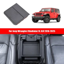 Center Console Hidden Organizer Box  For Jeep Wrangler/Gladiator/JT 2018-2024