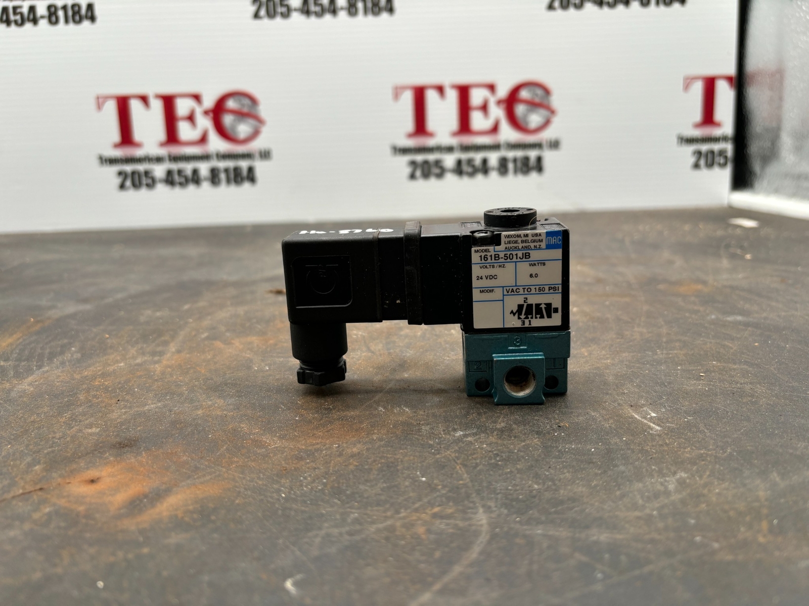 MAC Valves Inc 161B-501JB Solenoid Valve