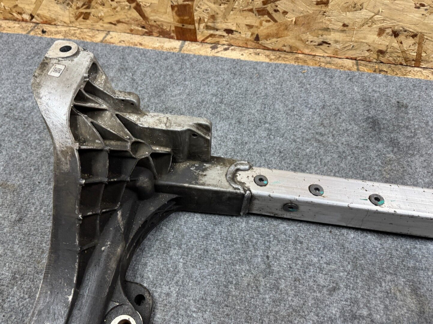 MASERATI GHIBLI M157 14-17 OEM RWD FRONT ENGINE CRADLE SUBFRAME CROSSMEMBER 60K