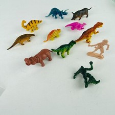 Dinosaurs Different Types Colors Small Size 2 Pretend Play Toy Figures