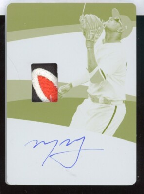 Manny Machado 2018 Panini Immaculate Auto Patch Relic Printing Plate #d 1/1