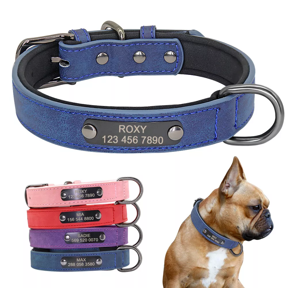 Hermes Hound Leather Dog Collar- 9 Colors