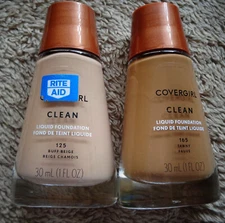 New Covergirl Clean Matte Liquid Foundation 1 fl oz/30ml Choose Shade