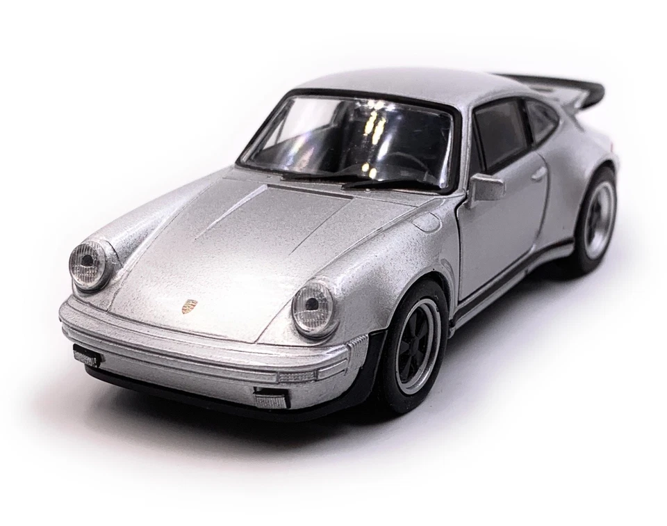 Modellino Auto Porsche 911 930 Turbo Argento Auto Scala 1:3 4-39 Oldtimer - Immagine 3 di 3